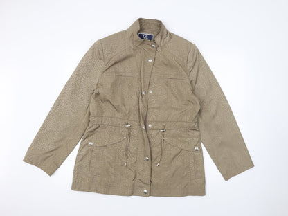 Womens UK Size 12 ISLE Brown Jacket