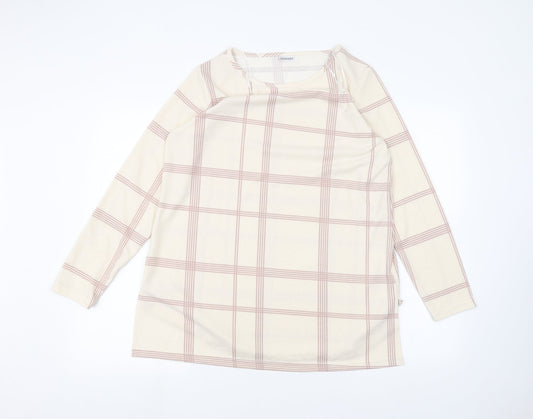 Damart Womens White   Pullover Jumper Size 14