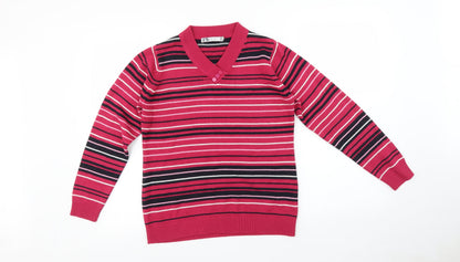 Womens UK Size S EWM Multicoloured Pullover Sweatshirt