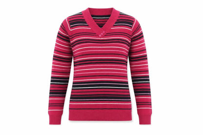 Womens UK Size S EWM Multicoloured Pullover Sweatshirt