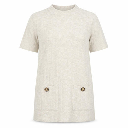 F&F Womens Beige   T-Shirt Dress  Size 8
