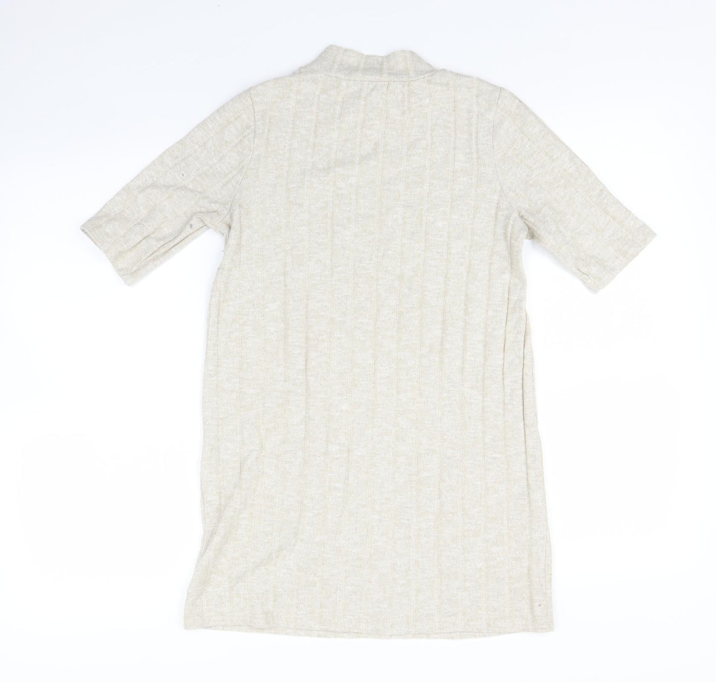 F&F Womens Beige   T-Shirt Dress  Size 8