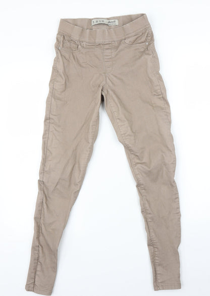 Womens UK Size 8 Atmosphere Regular Fit  Beige Trousers