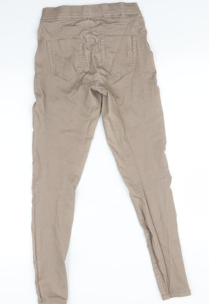 Womens UK Size 8 Atmosphere Regular Fit  Beige Trousers