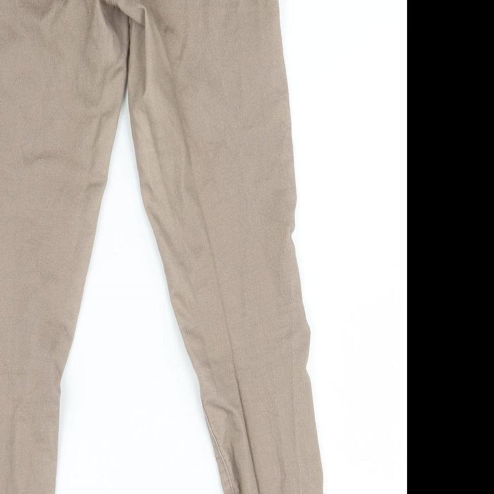 Womens UK Size 8 Atmosphere Regular Fit  Beige Trousers