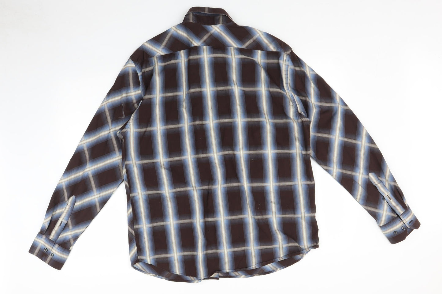 Mens UK Size L NEXT Multicoloured  Button-Up Long Sleeve Casual Shirt