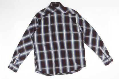 Mens UK Size L NEXT Multicoloured  Button-Up Long Sleeve Casual Shirt