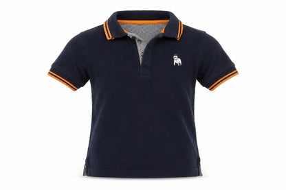 The Spitalfields Shirt Co Boys Blue   Basic Polo Size 5-6 Years