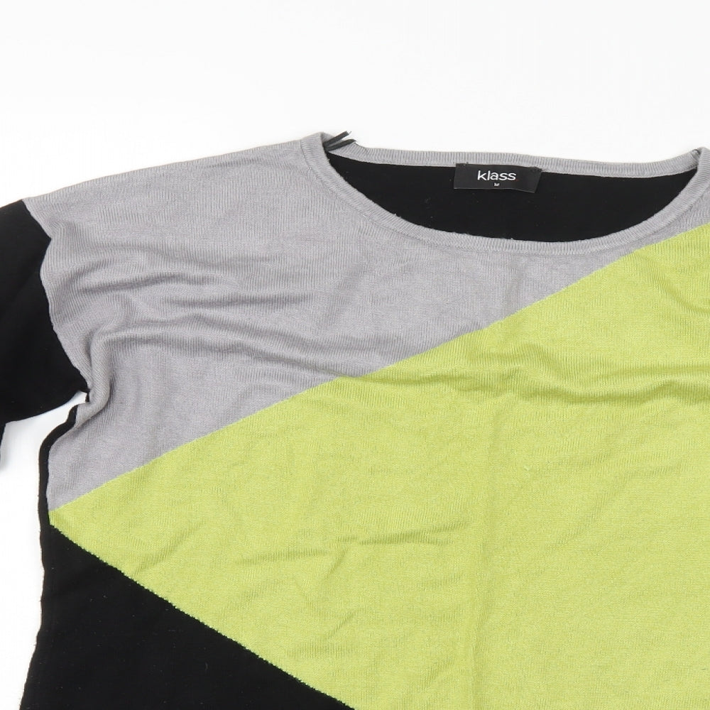 Klass Womens Multicoloured   Pullover Jumper Size M