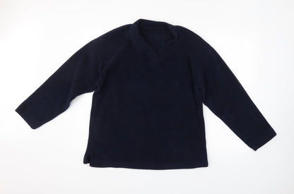 Womens UK Size M Preworn Blue Pullover Jumper