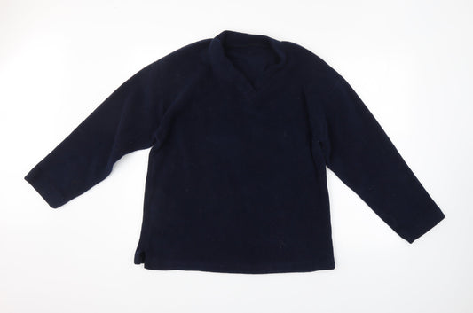 Womens UK Size M Preworn Blue Pullover Jumper