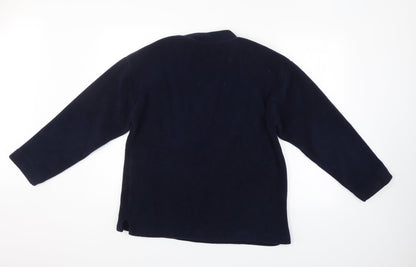 Womens UK Size M Preworn Blue Pullover Jumper