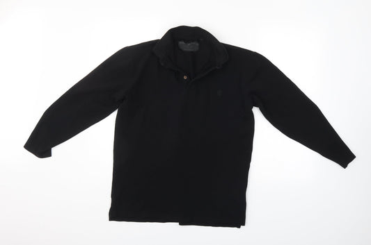 Soul Star Mens Black    Polo Size L