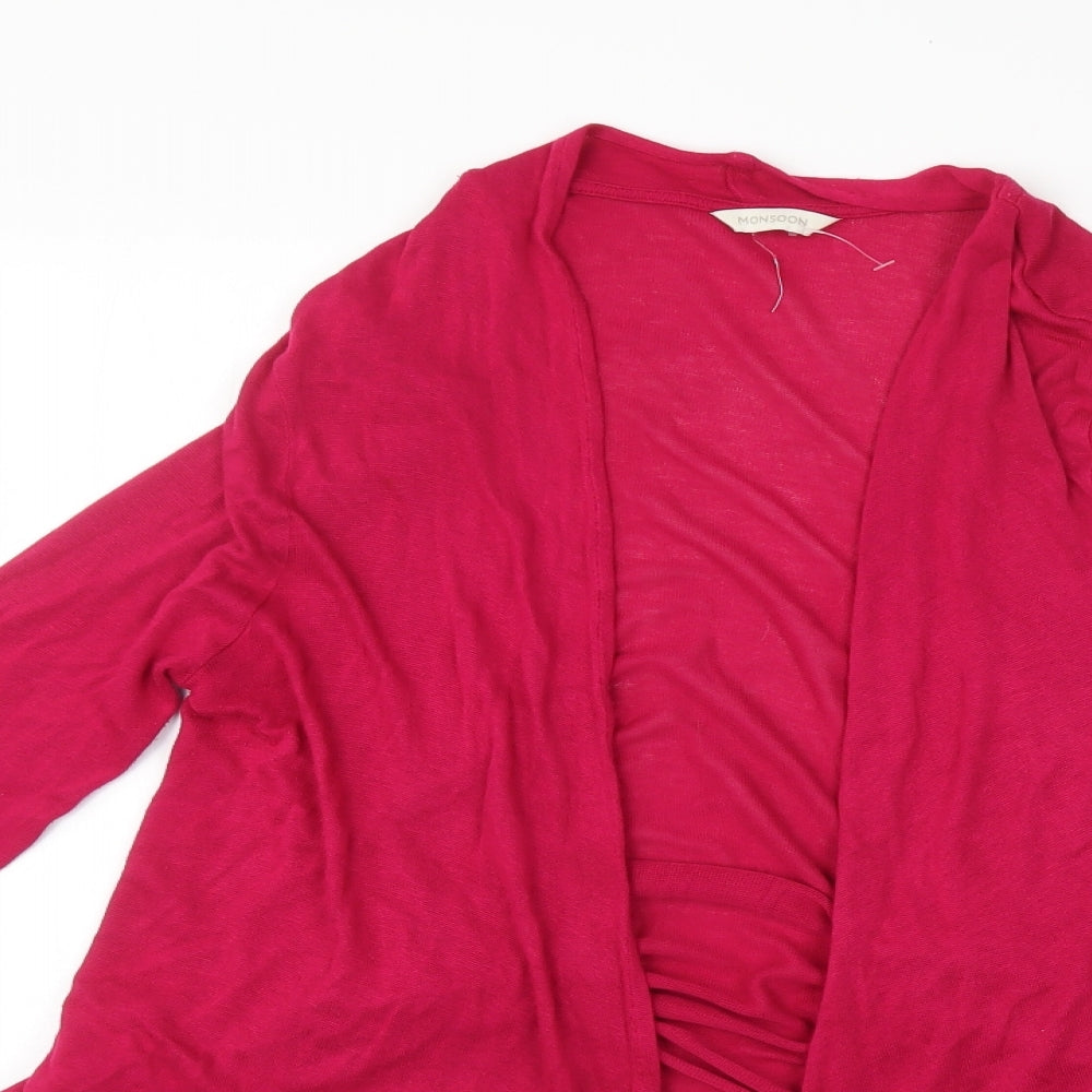 Womens UK Size  Monsoon Purple Shrug Jumper