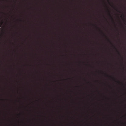 Womens UK Size S Wallis Purple Tunic Blouse