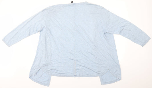 Gerry Weber Womens Blue   Cardigan Jumper Size 18