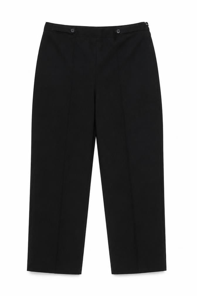 Womens UK Size 14 Classics Regular Fit Dress Pants Black Trousers