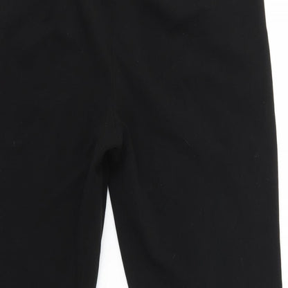 Womens UK Size 14 Classics Regular Fit Dress Pants Black Trousers