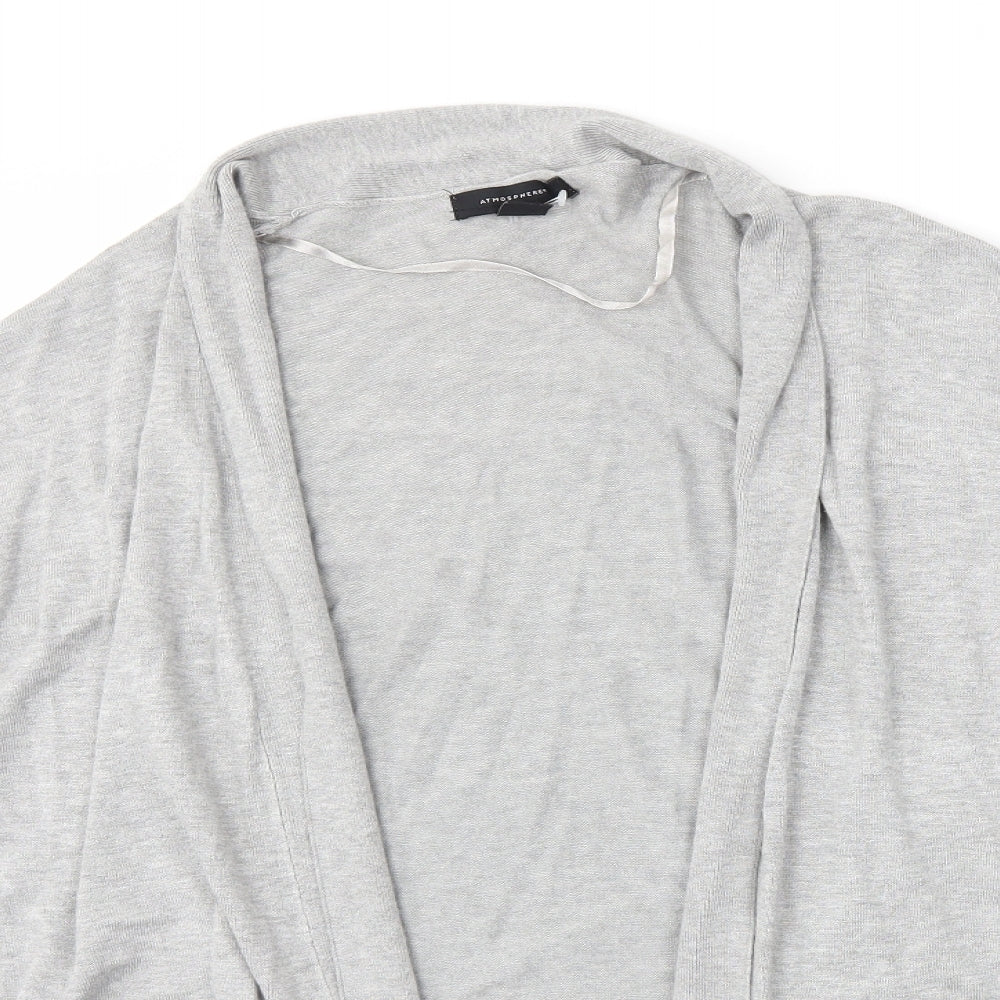 Primark Womens Grey  Knit Cardigan Jumper Size 10