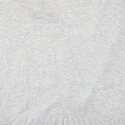 Primark Womens Grey  Knit Cardigan Jumper Size 10