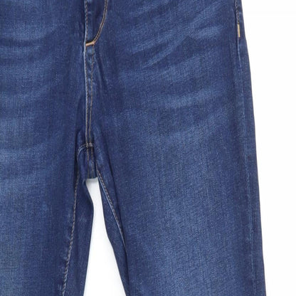 River Island Womens Blue  Denim Skinny Jeans Size S L32 in