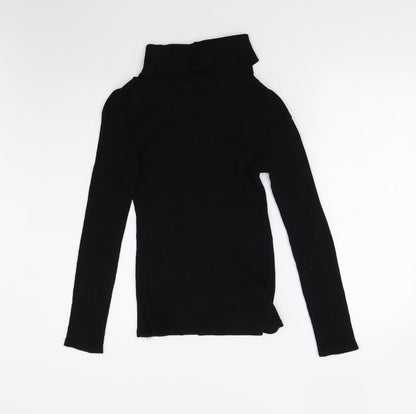 Womens UK Size M Preworn Black Pullover Jumper