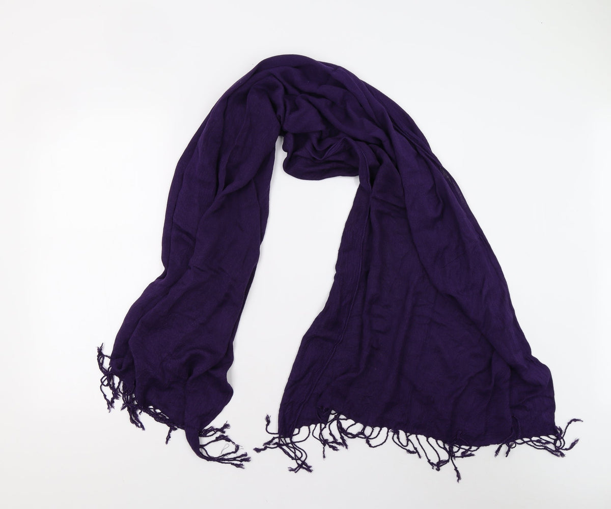 Preworn Womens Purple    Scarf