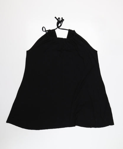 Boohoo Womens Black   Slip Dress  Size 12