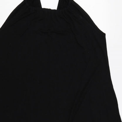 Boohoo Womens Black   Slip Dress  Size 12