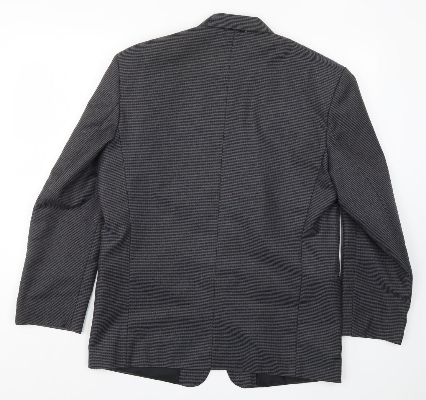Mens UK Size 40 Preworn Regular Grey Suit Jacket