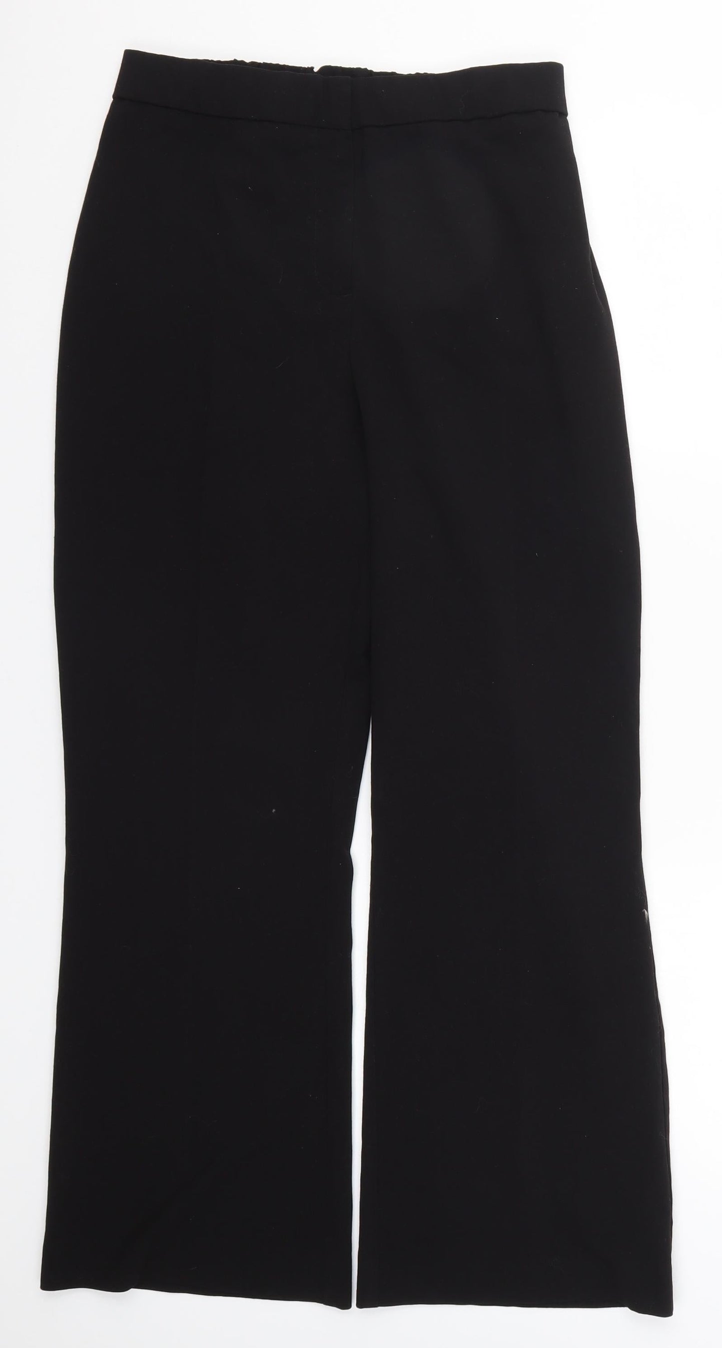Womens UK Size 29 in Preworn Regular Fit  Black Trousers