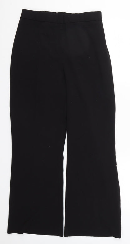 Womens UK Size 29 in Preworn Regular Fit  Black Trousers