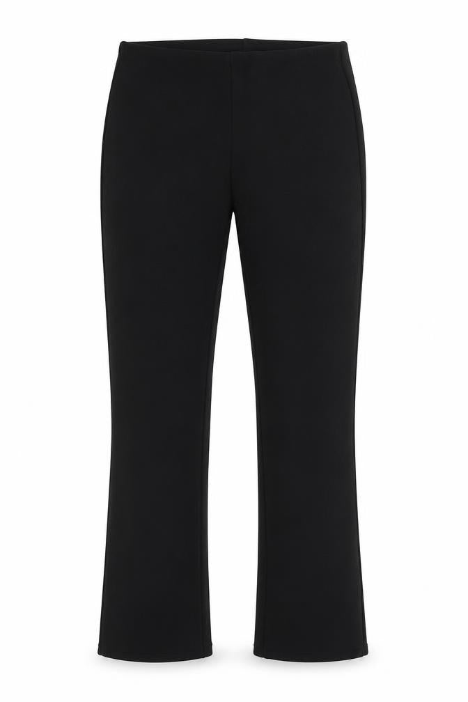 Womens UK Size 8 Preworn Regular Fit  Black Trousers