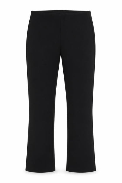 Womens UK Size 8 Preworn Regular Fit  Black Trousers