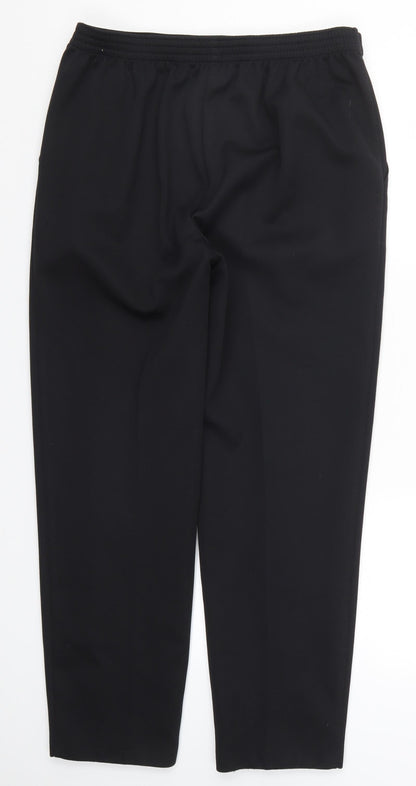 Womens UK Size 16 Marks and Spencer Regular Fit  Black Trousers