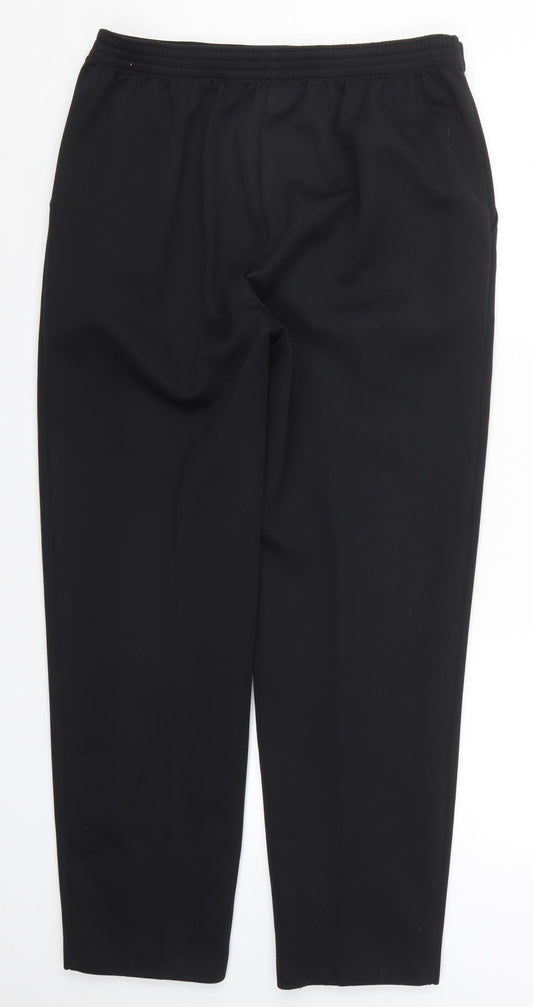 Womens UK Size 16 Marks and Spencer Regular Fit  Black Trousers