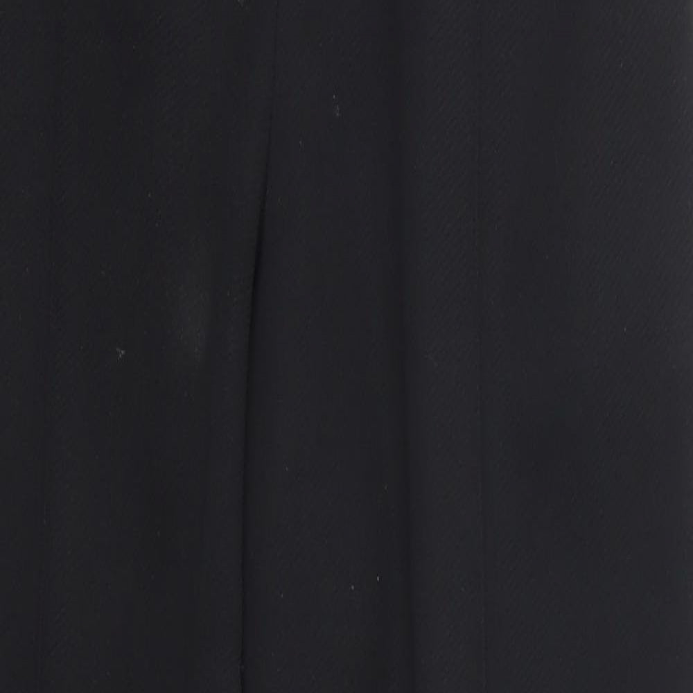 Womens UK Size 16 Marks and Spencer Regular Fit  Black Trousers