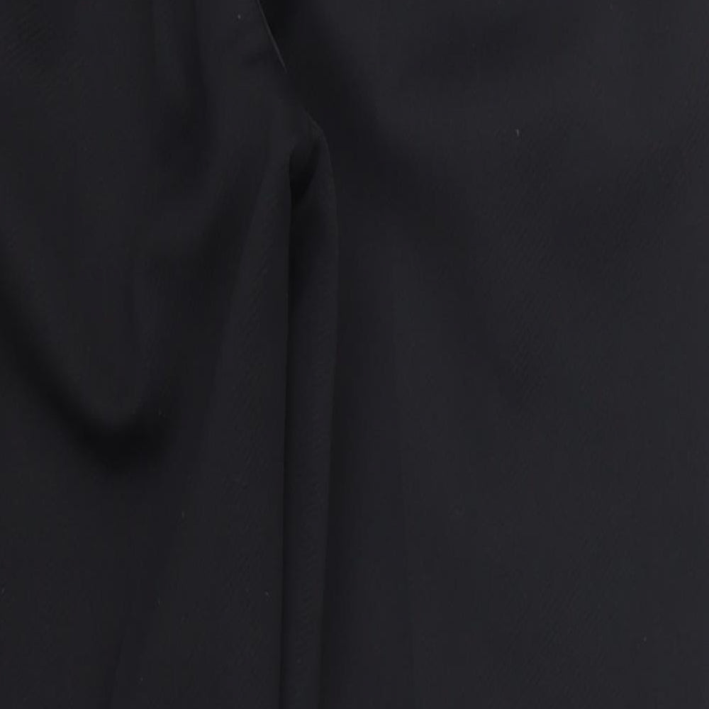 Womens UK Size 16 Marks and Spencer Regular Fit  Black Trousers