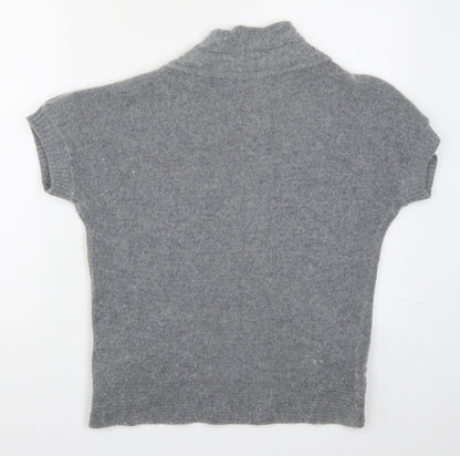 Rose & Crown Womens Grey  Knit Cardigan Jumper Size 12