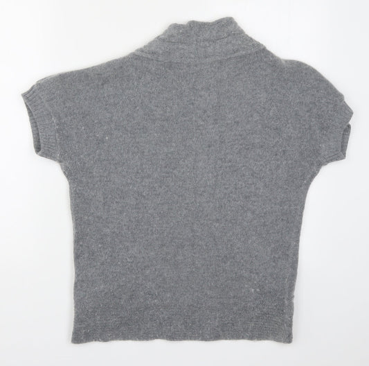 Rose & Crown Womens Grey  Knit Cardigan Jumper Size 12