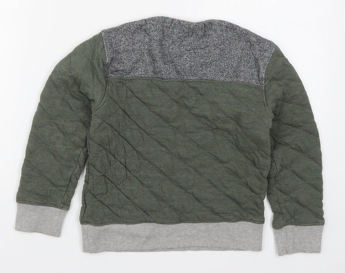 NEXT Boys Green   Pullover Sweatshirt Size 7 Years