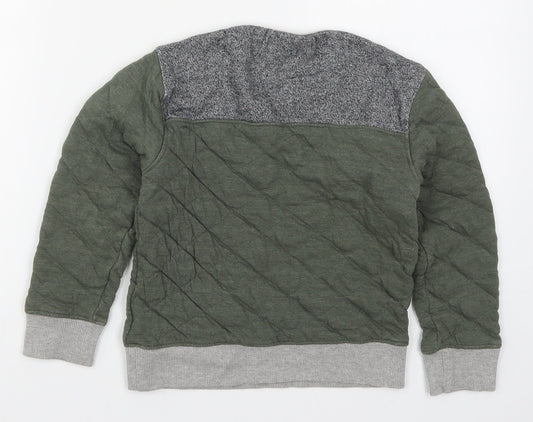 NEXT Boys Green   Pullover Sweatshirt Size 7 Years