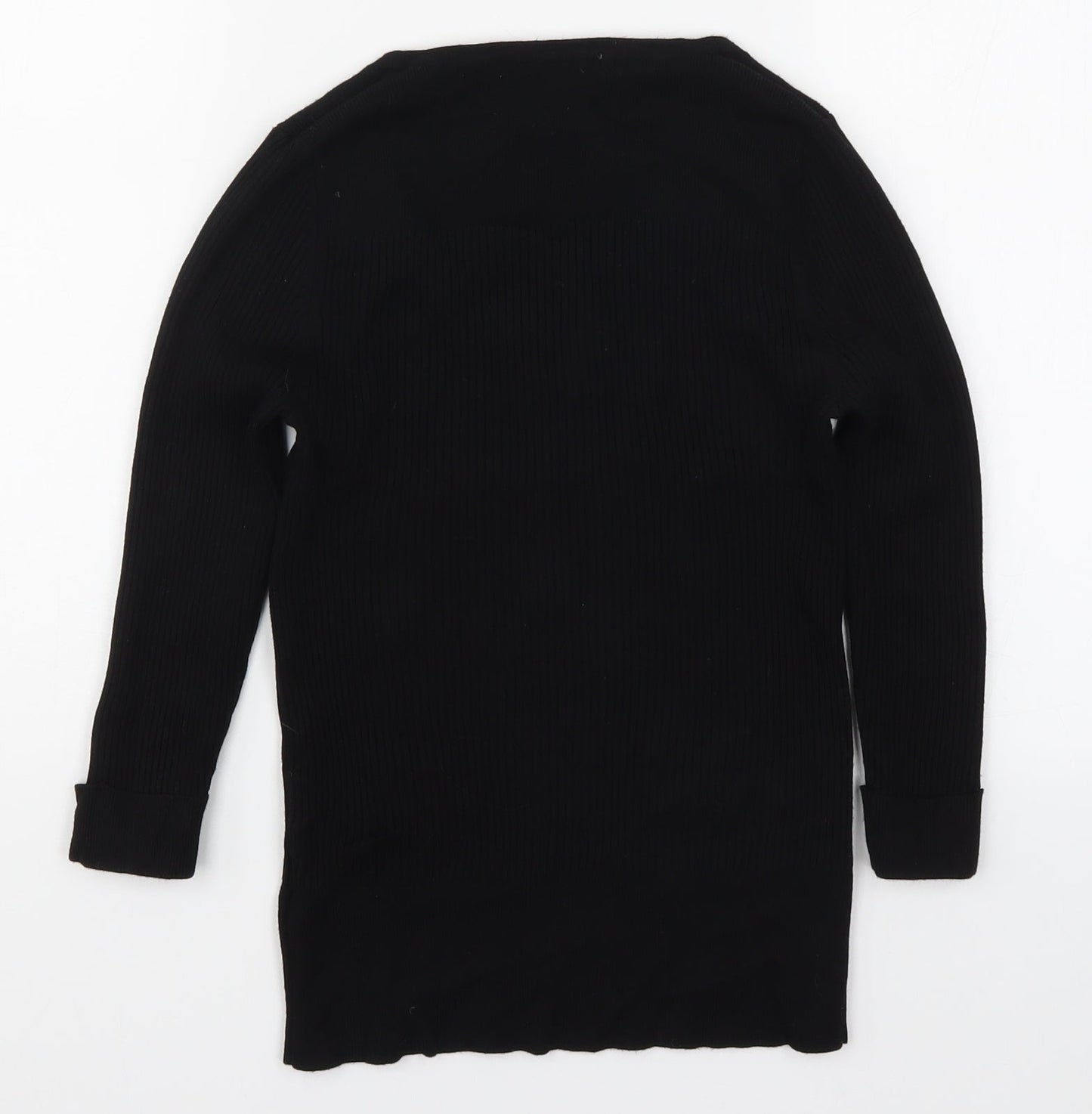 Womens UK Size 10 Marks and Spencer Black Pullover Jumper