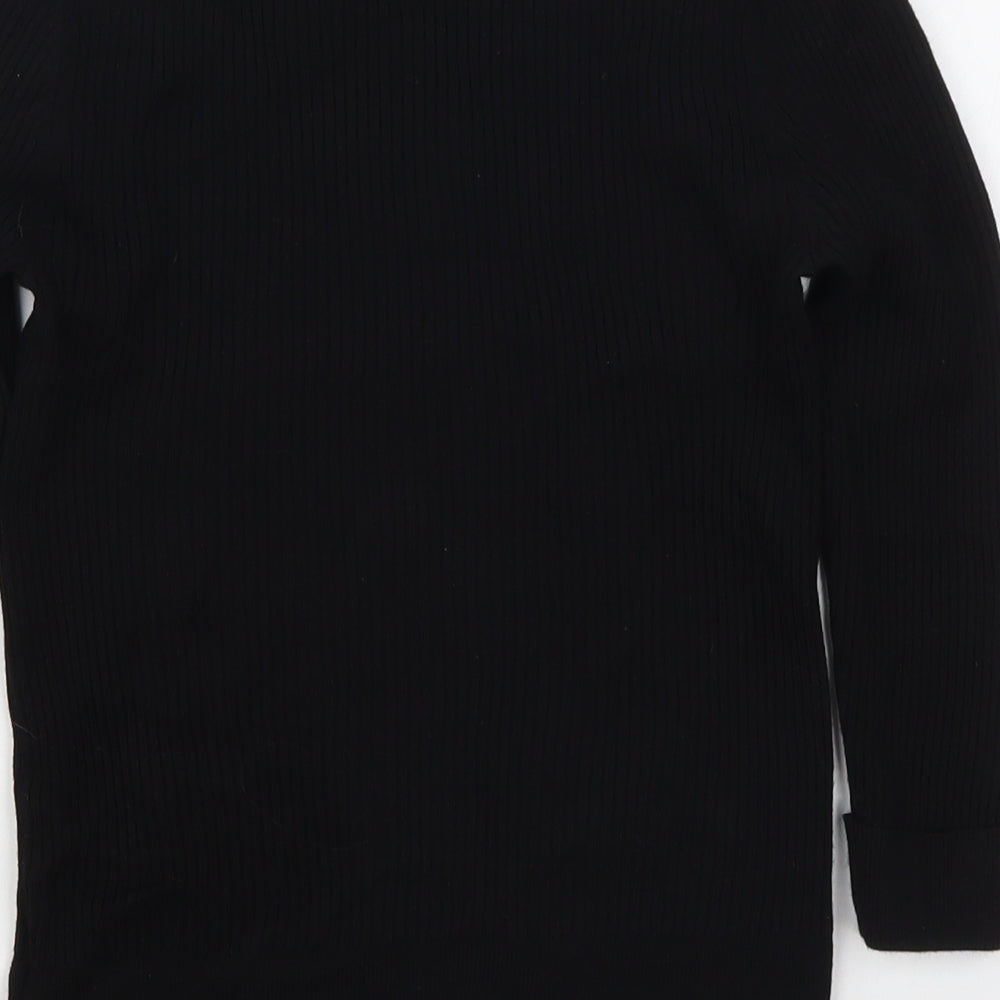 Womens UK Size 10 Marks and Spencer Black Pullover Jumper