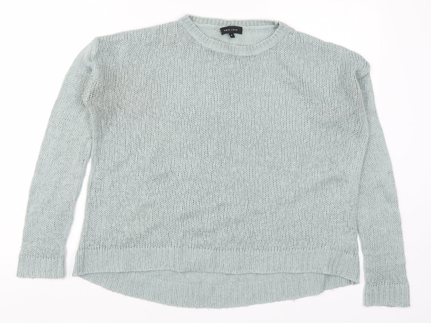 Womens UK Size S New Look Blue Pullover Jumper