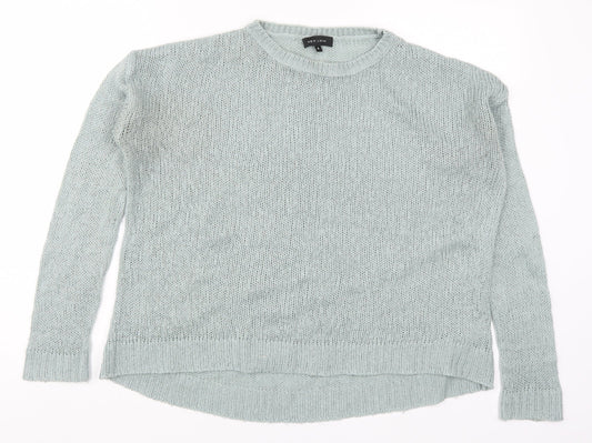Womens UK Size S New Look Blue Pullover Jumper