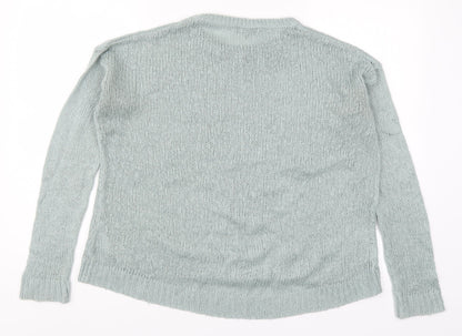 Womens UK Size S New Look Blue Pullover Jumper