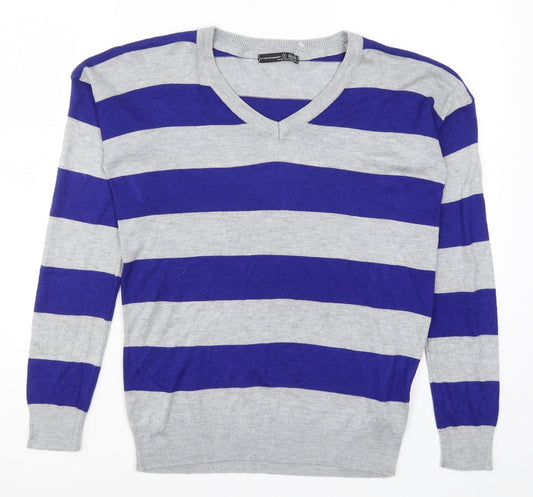 Womens UK Size 8 Atmosphere Blue Pullover Jumper