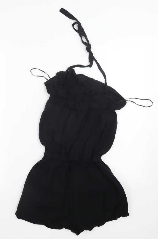 H&M Womens Black   Playsuit One-Piece Size XS