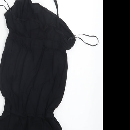 H&M Womens Black   Playsuit One-Piece Size XS
